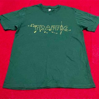 グラニフ(Design Tshirts Store graniph)のbaiya デザインティーシャツストアグラニフ　メンズ　半袖　緑　トラフィック(Tシャツ/カットソー(半袖/袖なし))