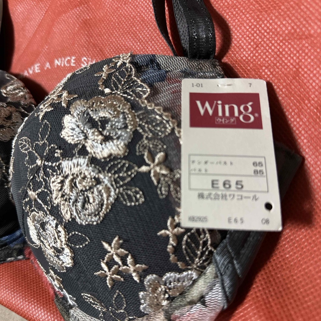 Wing(ウィング)のワコール　Wing ブラ　E65 レディースの下着/アンダーウェア(ブラ)の商品写真