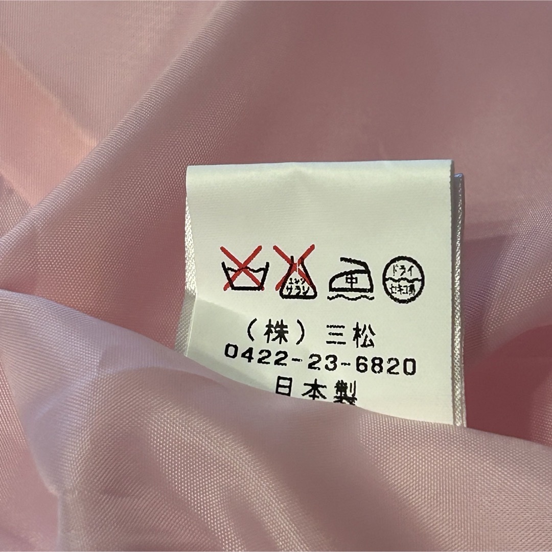 AIMER(エメ)の最終価格　AIMER（エメ）ピンクのドレス　７〜９号細身の方に レディースのフォーマル/ドレス(ロングドレス)の商品写真