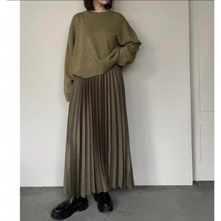 フローレント(FLORENT)のFLORENT PLEATED LONG SKIRT 32(ロングスカート)