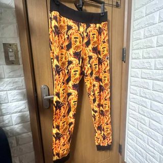 アベイシングエイプ(A BATHING APE)のBape FLAME sweat pants(その他)