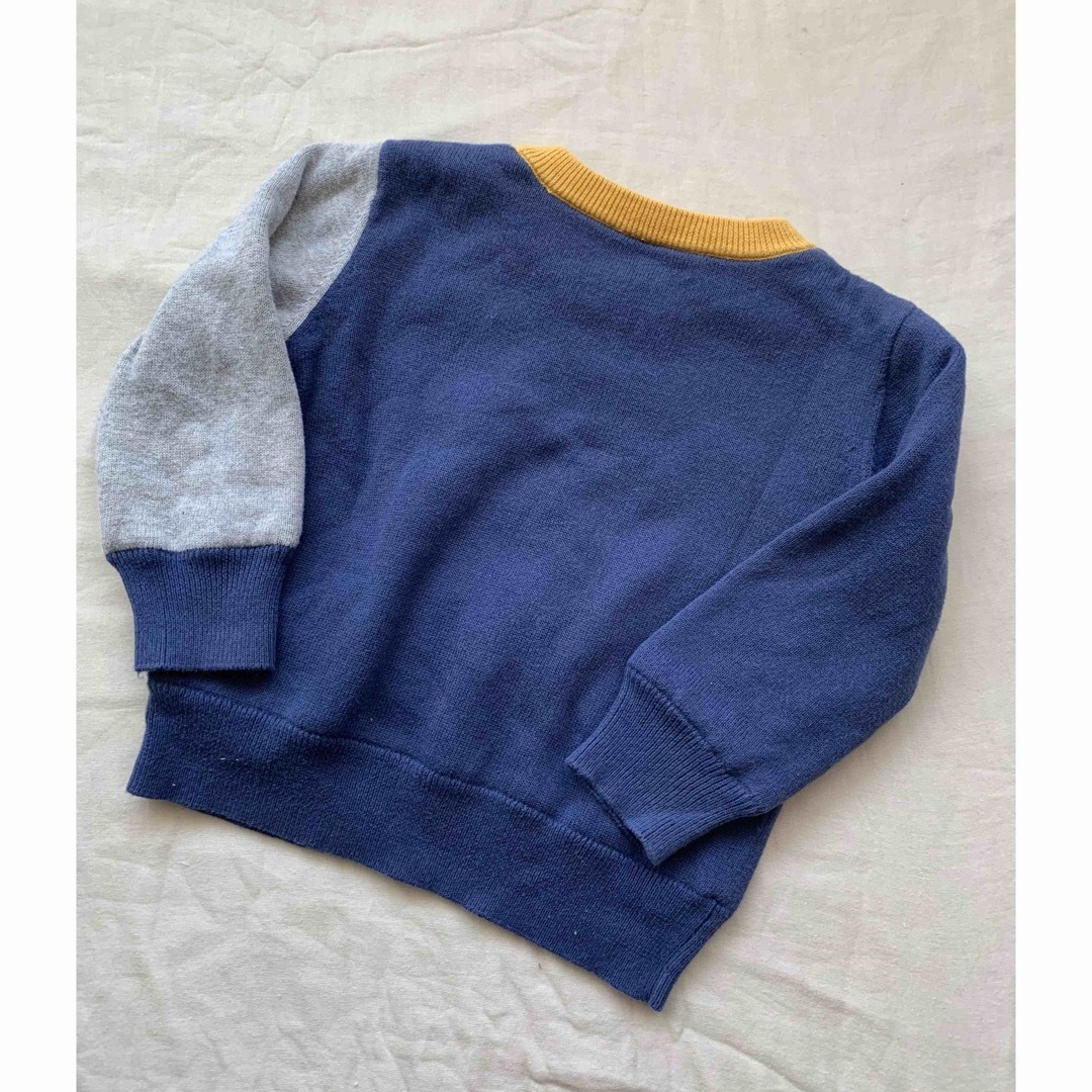 babyGAP(ベビーギャップ)のGAP 動物ニット お揃い 兄弟 裏起毛 80cm 105cm 100 110 キッズ/ベビー/マタニティのキッズ服女の子用(90cm~)(ニット)の商品写真