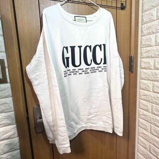 グッチ(Gucci)のgucci フロントロゴ　スウェット(スウェット)