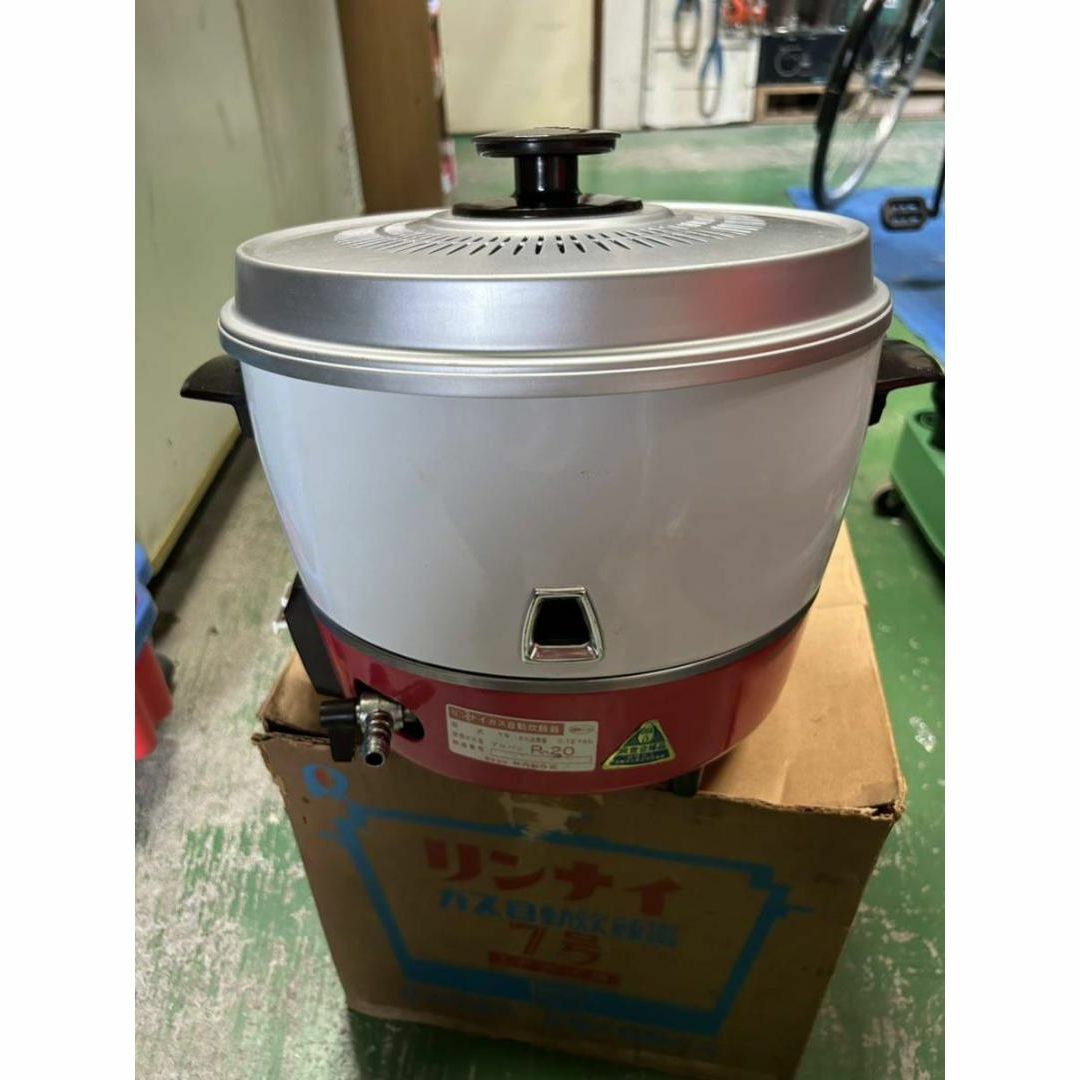 Rinnai - 1回動作確認のみ リンナイ ガス自動炊飯器 7号 LPガス Rinnai - 1回動作確認のみ リンナイ ガス自動炊飯器 7号 LPガス