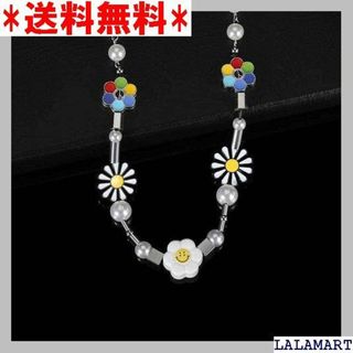 ☆人気商品 韓国 ネックレス ニコちゃん パール オルチャ neybee 497(その他)