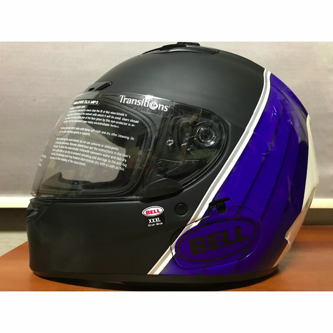 BELL(ベル)のベル XXXL クオリファイア デラックス MIPS ヘルメット イリュージョン 自動車/バイクのバイク(ヘルメット/シールド)の商品写真