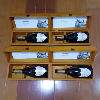 ドンペリニヨン(Dom Pérignon)の【正規品】新品 ドン・ペリニヨン　ラベイヴィンテージ　空瓶４個セット(シャンパン/スパークリングワイン)