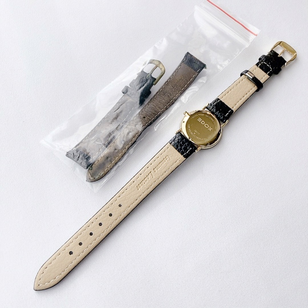 EDOX(エドックス)のSWISS名門　EDOX レディースクォーツ 腕時計　稼動品　#28017 レディースのファッション小物(腕時計)の商品写真