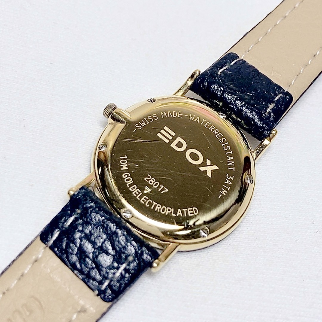 EDOX(エドックス)のSWISS名門　EDOX レディースクォーツ 腕時計　稼動品　#28017 レディースのファッション小物(腕時計)の商品写真