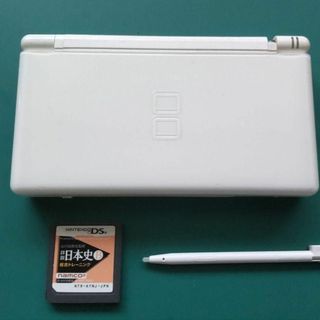 ニンテンドウ(任天堂)の③訳あり【中古良品】Nintendo DS Lite Crystal White(携帯用ゲーム機本体)