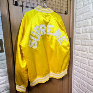 シュプリーム(Supreme)のSUPREME 13ss Champion Satin Jacket(ブルゾン)