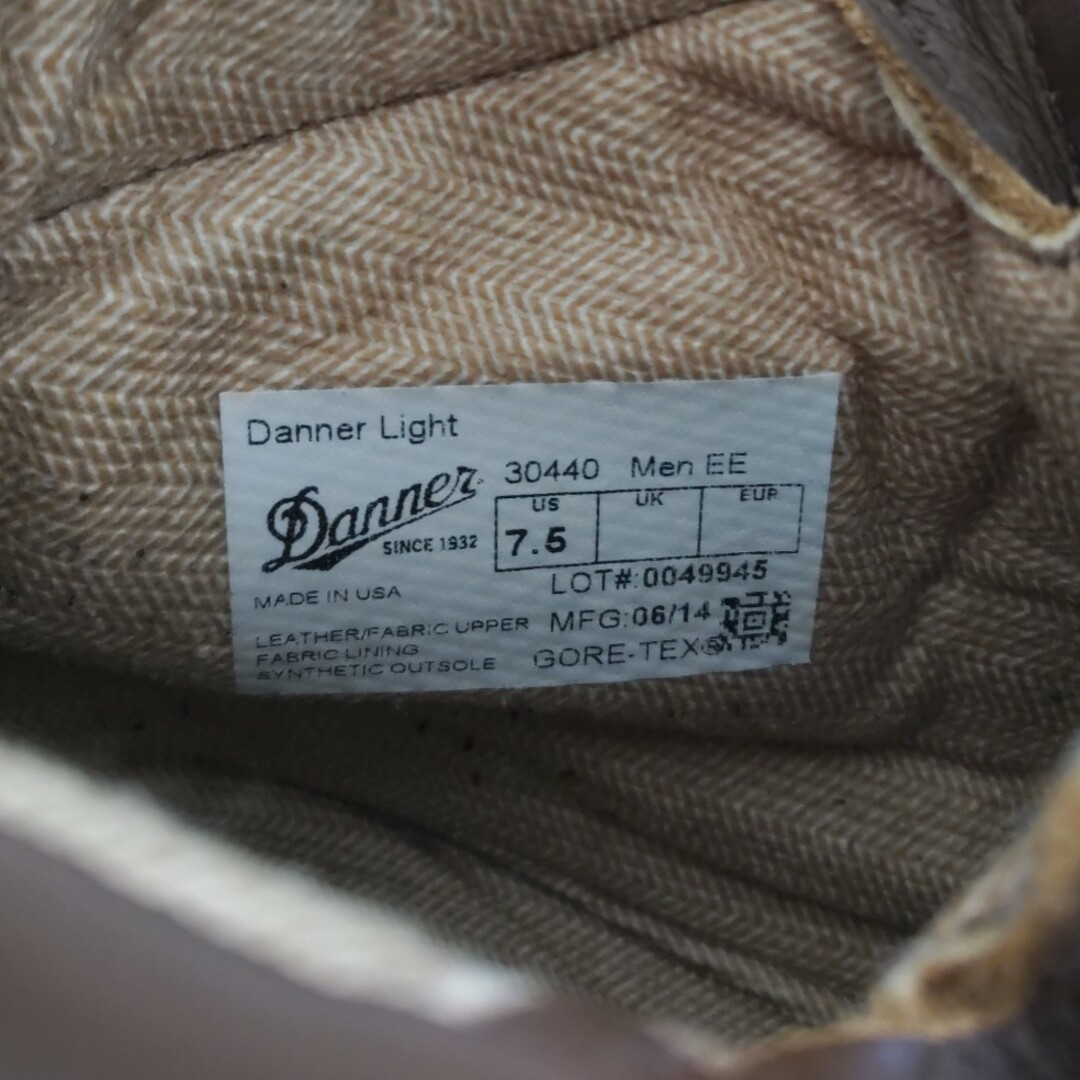 Danner(ダナー)のDANNER  ダナー 30440 DANNER LIGHT ダナーライト ブ… メンズの靴/シューズ(ブーツ)の商品写真