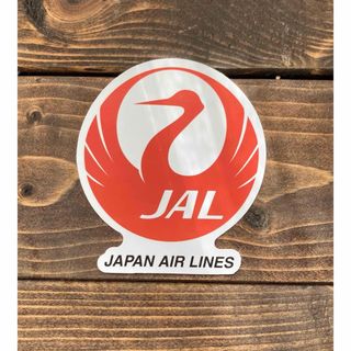 防水　ステッカー　シール　航空会社　JAL ジャル　日本航空　(航空機)