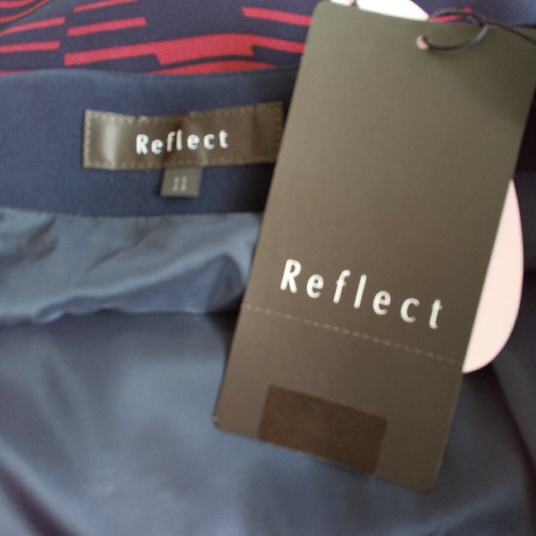 ReFLEcT(リフレクト)の値下げ☆Refrect×cuccirelli☆新品☆スカート/L☆51-59 レディースのスカート(ひざ丈スカート)の商品写真