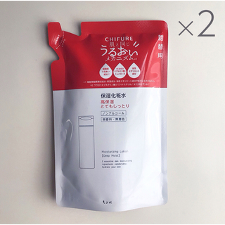 チフレ(ちふれ)の【ちふれ】保湿化粧水（とてもしっとりタイプ）2袋  詰替用(化粧水/ローション)