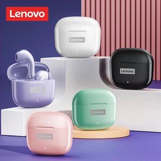 レノボ(Lenovo)のワイヤレスイヤホン　thinkplus Livepods LP40pro 白色(ヘッドフォン/イヤフォン)