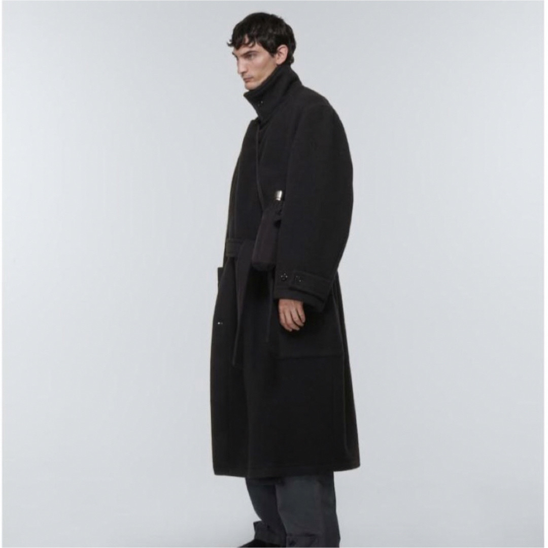 LEMAIRE - 【LEMAIRE】22AW UNISEX WRAP COAT XSの通販 by かー LEMAIRE - 【LEMAIRE】22AW UNISEX WRAP COAT XSの通販 by かー