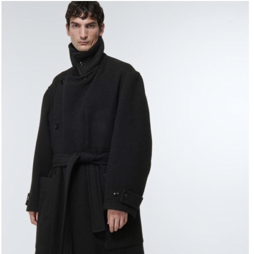 LEMAIRE - 【LEMAIRE】22AW UNISEX WRAP COAT XSの通販 by かー LEMAIRE - 【LEMAIRE】22AW UNISEX WRAP COAT XSの通販 by かー