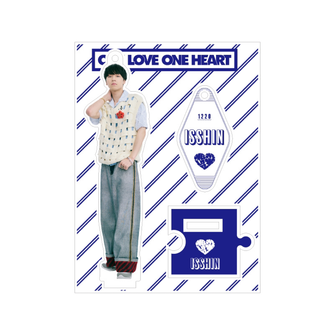 ONE LOVE ONE HEART 相原一心 アクリルスタンド アクスタ エンタメ/ホビーのタレントグッズ(アイドルグッズ)の商品写真