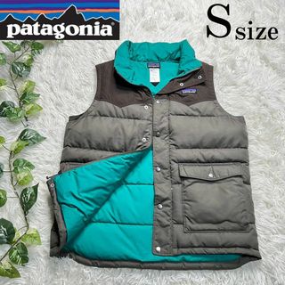 パタゴニア(patagonia)の人気カラー メンズ パタゴニア スリングショット ダウンベスト S バイカラー(ダウンジャケット)