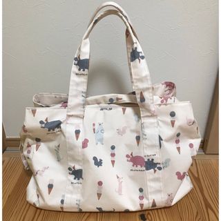 美品✨ハップ　マザーズバッグ　2way　リュック　ショルダーバッグ　ナイロン　黒