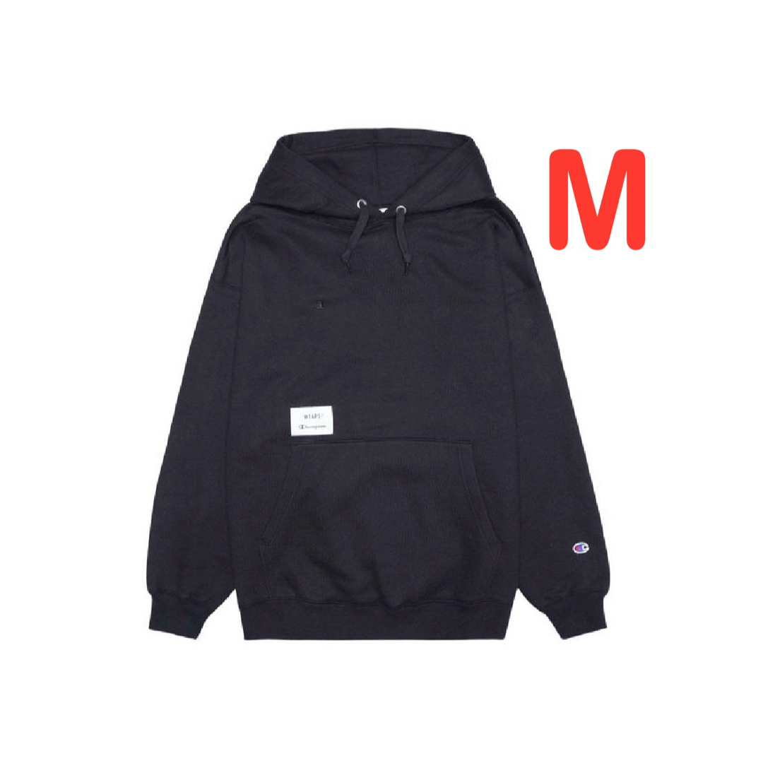 W)taps(ダブルタップス)のWtaps × Champion Academy Hooded Black M メンズのトップス(パーカー)の商品写真