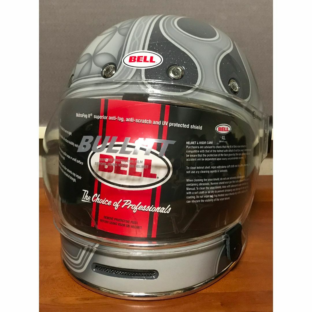 BELL(ベル)のベル ブリット XL スペシャルエディション フルフェイス ヘルメット グレー 自動車/バイクのバイク(ヘルメット/シールド)の商品写真