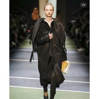 セリーヌ(celine)の美品　CELINE セリーヌ　モヘア　ロングコート2016 フィービー(ロングコート)