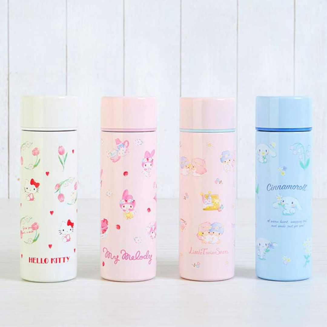 サンリオ(サンリオ)のサンリオ(SANRIO) シナモロール ミニステンレスマグボトル 150ml キッズ/ベビー/マタニティの授乳/お食事用品(水筒)の商品写真