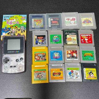 ゲームボーイカラー本体＋ポケモンソフト5つ