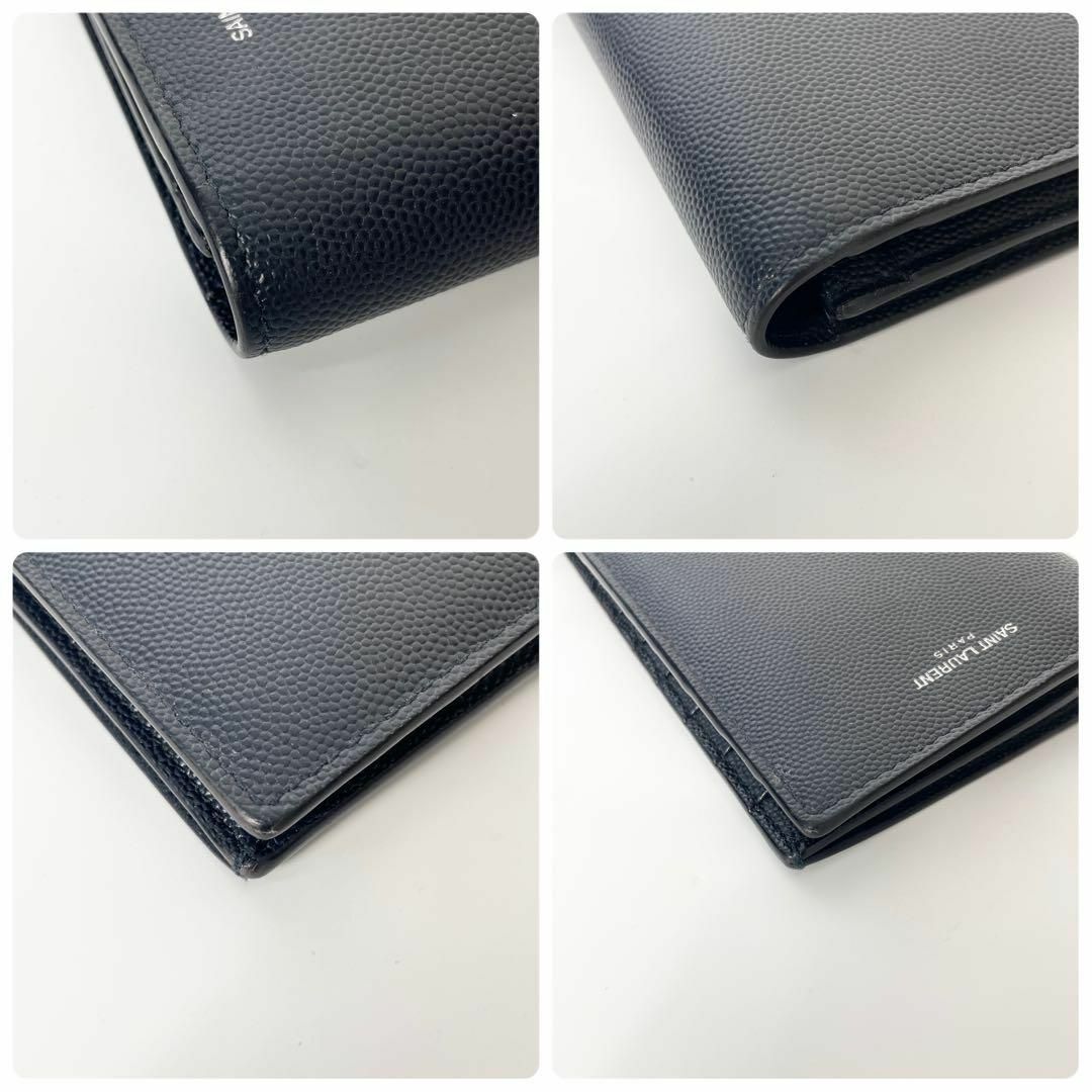 Saint Laurent(サンローラン)の【現行品箱付】サンローラン　クラシック コンチネンタルウォレット長財布　ネイビー メンズのファッション小物(長財布)の商品写真