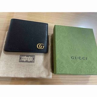 グッチ(Gucci)のグッチ  メンズ　GGマーモント　レザーコインウォレット(折り財布)