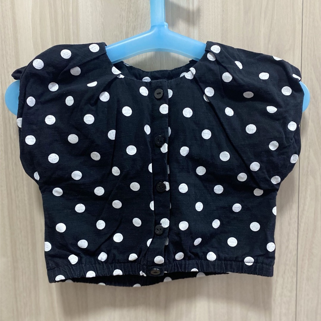 petit main(プティマイン)のPetit mainカットソー＆デニム キッズ/ベビー/マタニティのキッズ服女の子用(90cm~)(Tシャツ/カットソー)の商品写真