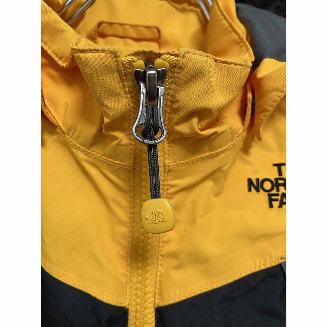 THE NORTH FACE(ザノースフェイス)の【最安値】ノースフェイス⭐︎HYVENT⭐︎マウンテンパーカー⭐︎イエロー キッズ/ベビー/マタニティのキッズ服男の子用(90cm~)(ジャケット/上着)の商品写真