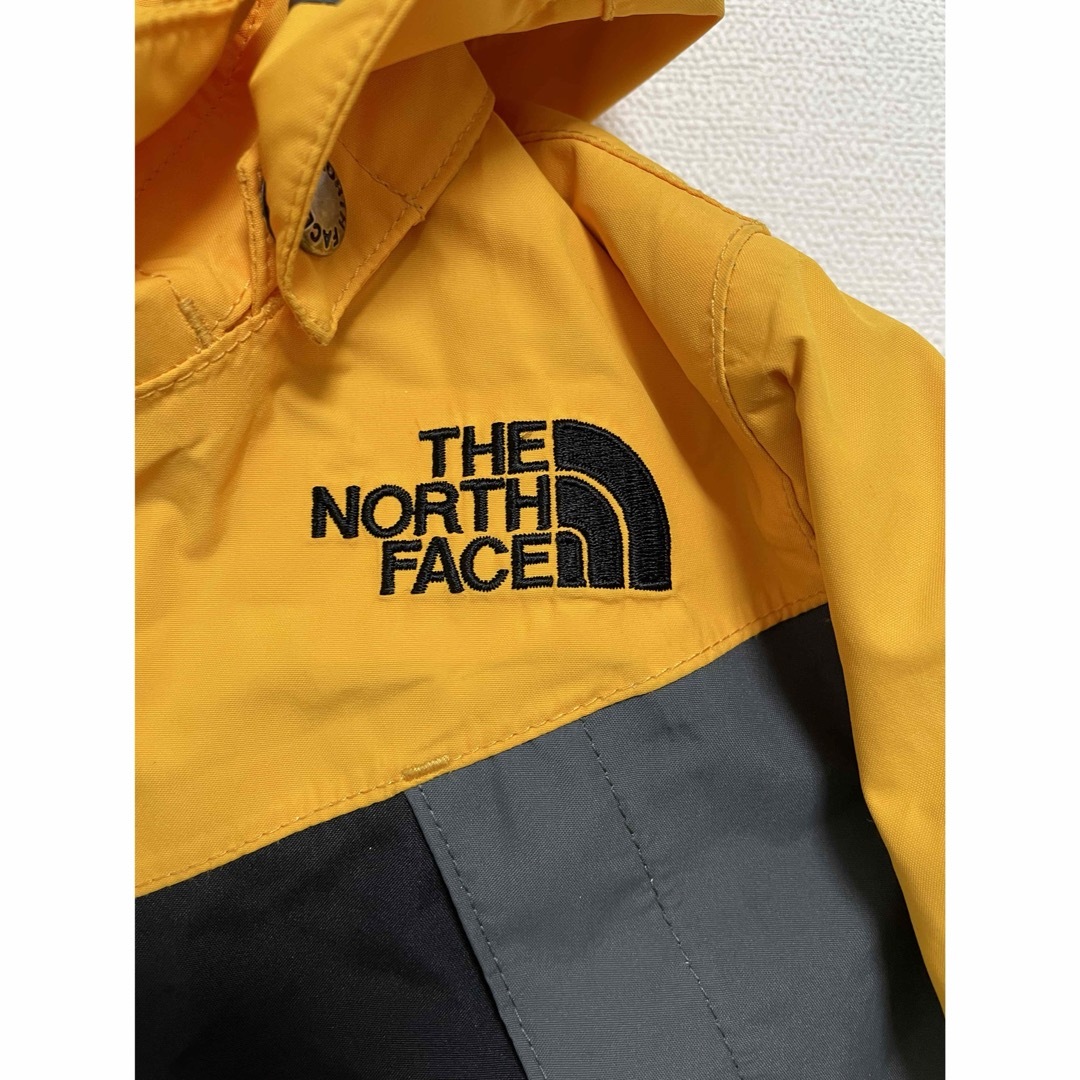 THE NORTH FACE(ザノースフェイス)の【最安値】ノースフェイス⭐︎HYVENT⭐︎マウンテンパーカー⭐︎イエロー キッズ/ベビー/マタニティのキッズ服男の子用(90cm~)(ジャケット/上着)の商品写真