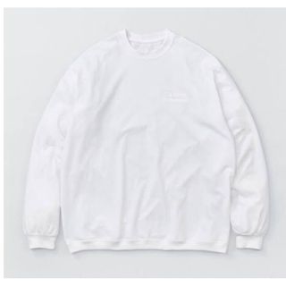 ワンエルディーケーセレクト(1LDK SELECT)の試着のみ ENNOY Long sleeve hem rib tee 白 L(Tシャツ/カットソー(七分/長袖))