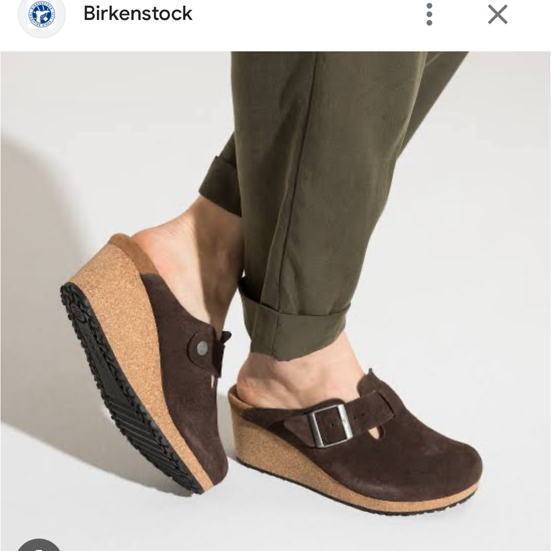 BIRKENSTOCK(ビルケンシュトック)のビルケンシュトック　ファニー　24cm  スエード　ブラウン レディースの靴/シューズ(スリッポン/モカシン)の商品写真