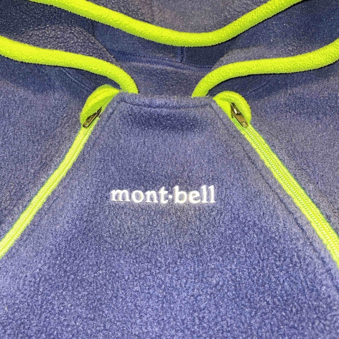 mont bell(モンベル)のモンベル mont-bell あったか フリース ロンパース サイズ 50〜70 キッズ/ベビー/マタニティのベビー服(~85cm)(ロンパース)の商品写真