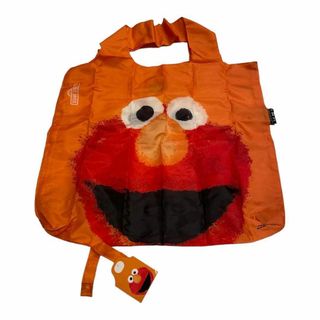 セサミストリート(SESAME STREET)のセサミストリート エルモ 折りたたみ式 エコバッグ コンパクト 可愛い(エコバッグ)