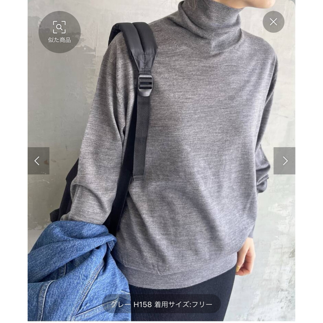 Spick & Span(スピックアンドスパン)のタートルネック レディースのトップス(ニット/セーター)の商品写真