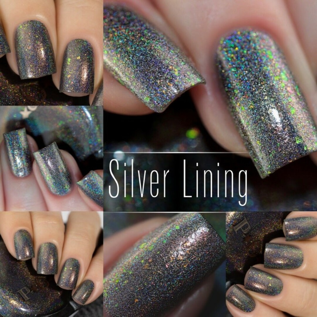 【未使用※】POPandPolishedネイルラッカーSilver Lining コスメ/美容のネイル(マニキュア)の商品写真