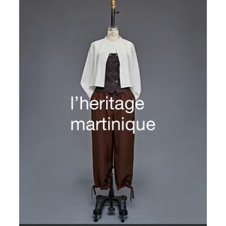 マルティニーク(martinique)の【l’heritage martinique】ドビーサテンパラシュートパンツ (カジュアルパンツ)