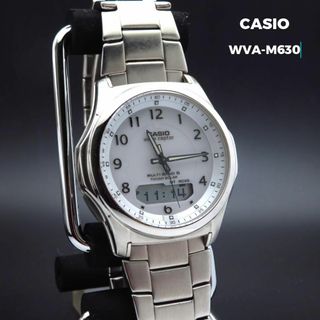 カシオ(CASIO)のCASIO 電波ソーラー腕時計 WVA-M630 (腕時計(アナログ))