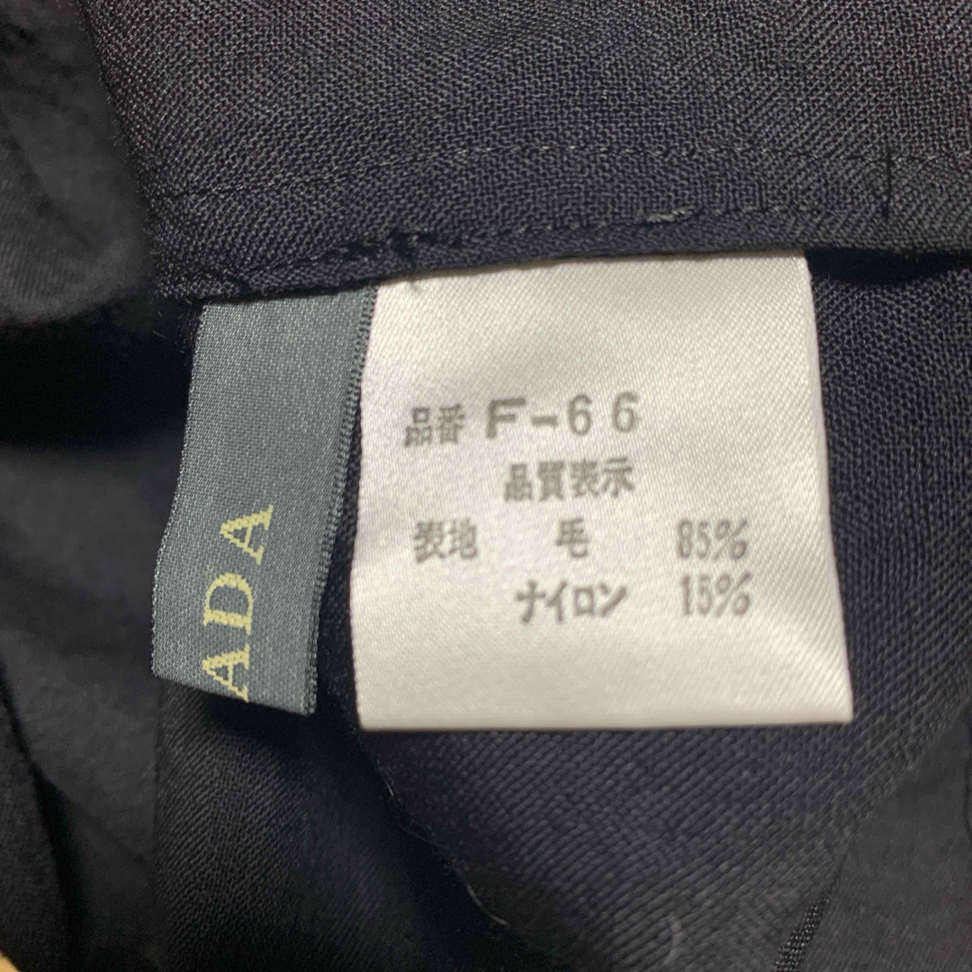 DADA(ダダ)の新品　タグ付き　DADA ボウタイ　包みボタン　長袖　wool ブラウス　黒 レディースのトップス(シャツ/ブラウス(長袖/七分))の商品写真