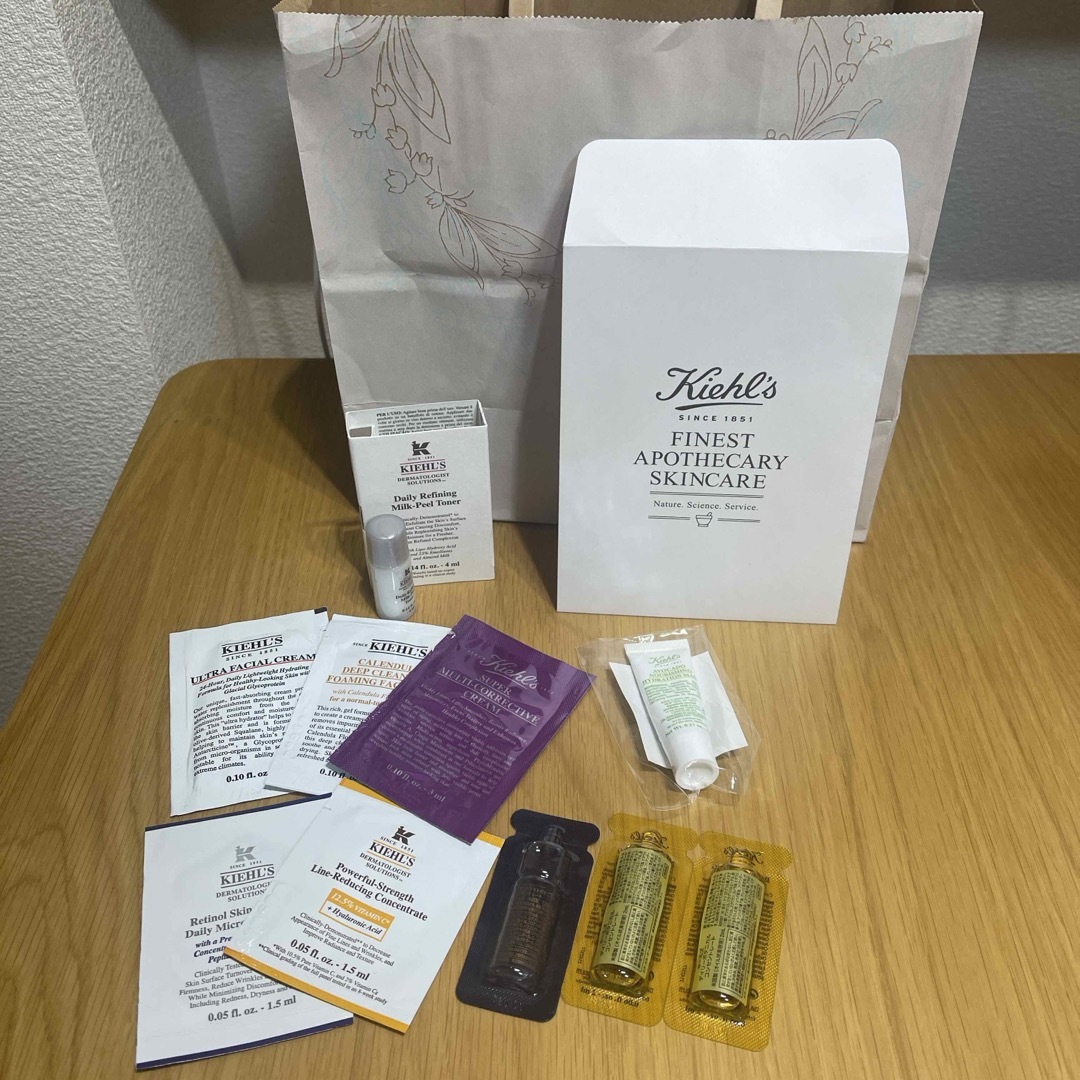 Kiehl's(キールズ)のキールズ　試供品セット コスメ/美容のキット/セット(サンプル/トライアルキット)の商品写真