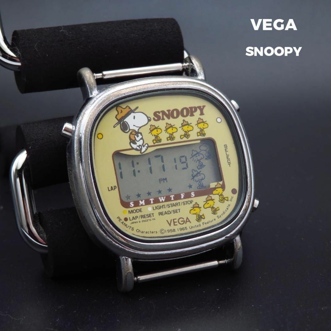 CITIZEN(シチズン)のCITIZEN VEGA SNOOPY デジタル腕時計 レトロ スヌーピー メンズの時計(腕時計(デジタル))の商品写真