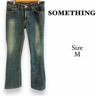 サムシング(SOMETHING)の1171 something 【M】レディース　ジーンズ　綿100デニムパンツ(デニム/ジーンズ)