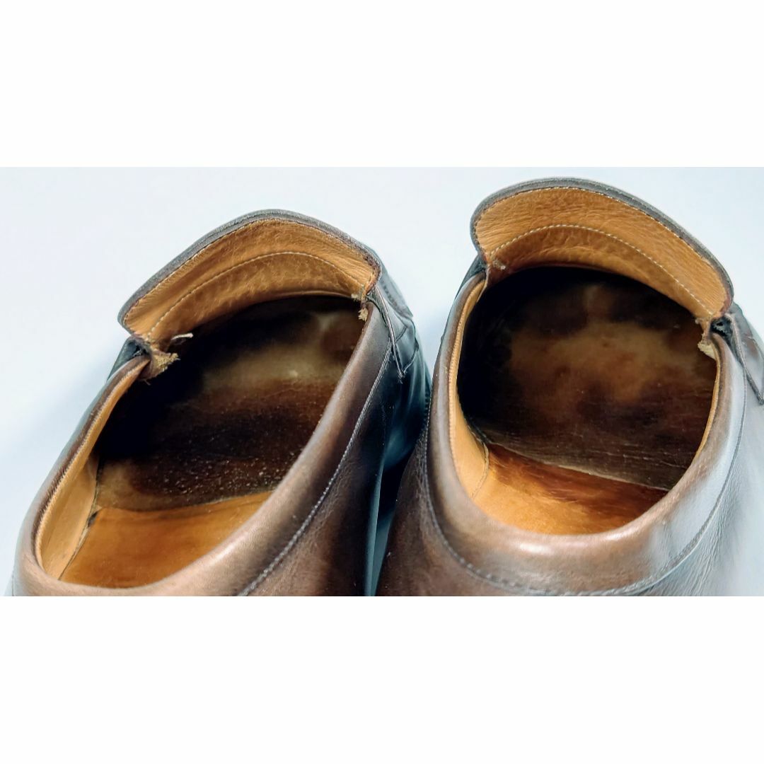 J.M. WESTON(ジェーエムウエストン)のJ.M.ウエストンシグネチャーローファー 180ブラウン7E メンズの靴/シューズ(スリッポン/モカシン)の商品写真