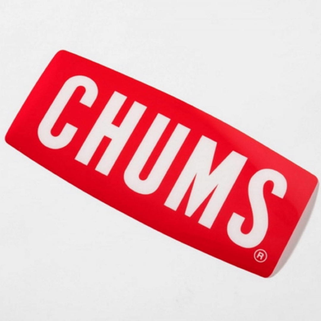 CHUMS(チャムス)のCHUMS（チャムス）ボートロゴ カーステッカー ラージ スモール 2枚セット スポーツ/アウトドアのスポーツ/アウトドア その他(その他)の商品写真