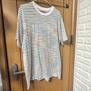 シュプリーム(Supreme)のSupreme  18SS/STATIC STRIPE TOP(Tシャツ/カットソー(半袖/袖なし))